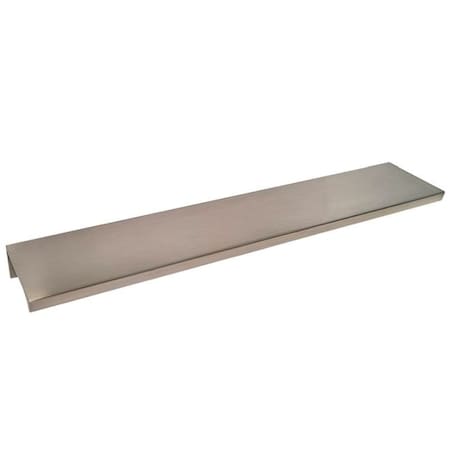 Crown 9" Aluminum Tab Cabinet Pull with 7-1/5" Center to Center Satin Nickel Finish CHP1809SN